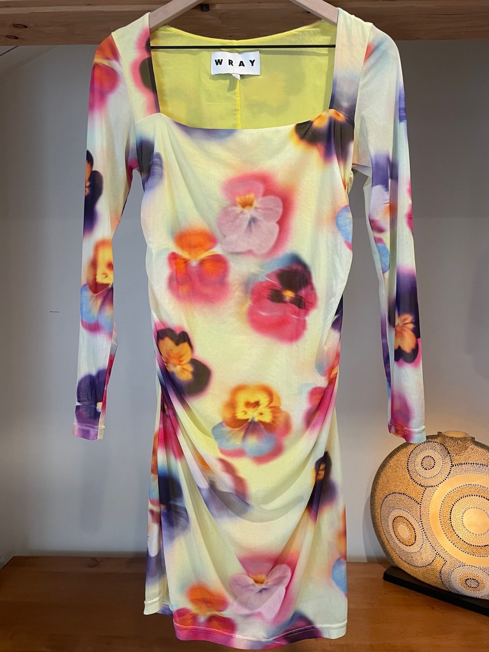 WRAY Pansy Long-Sleeve Sheath Dress